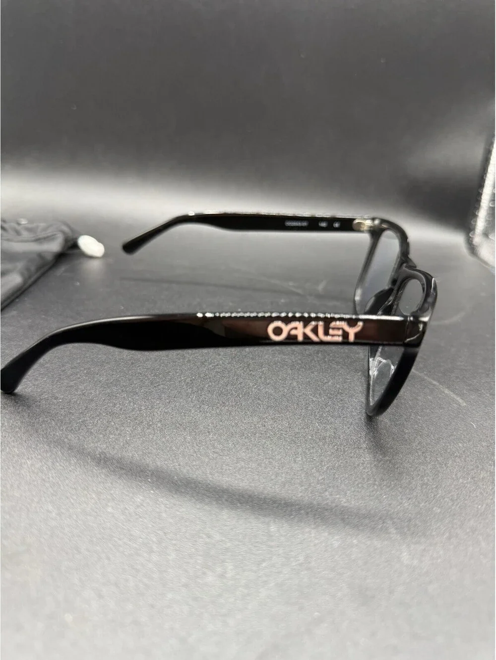 Oakley Frogskin LX Polished Black/Clear Lenses OO2043-01